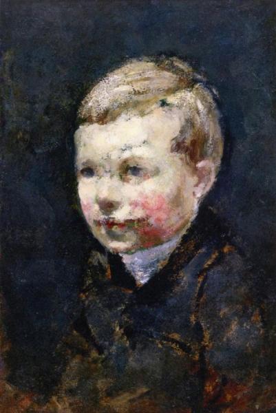 Head Of A Boy by Edvard Munch
