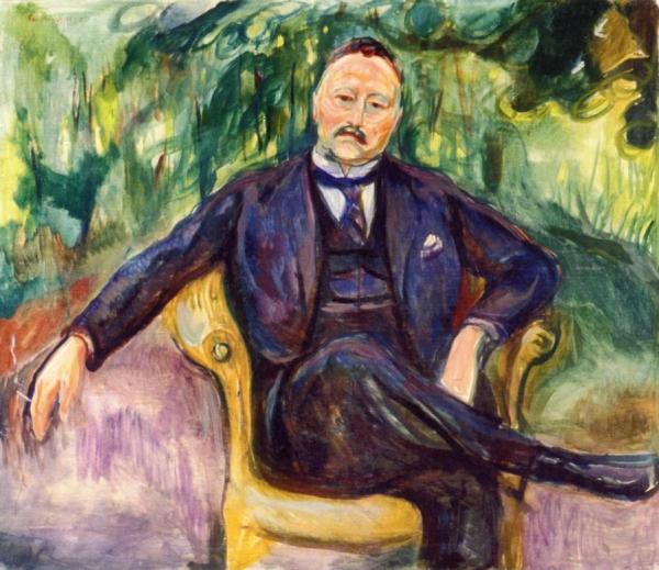 Heirich C. Hudtwalcker by Edvard Munch