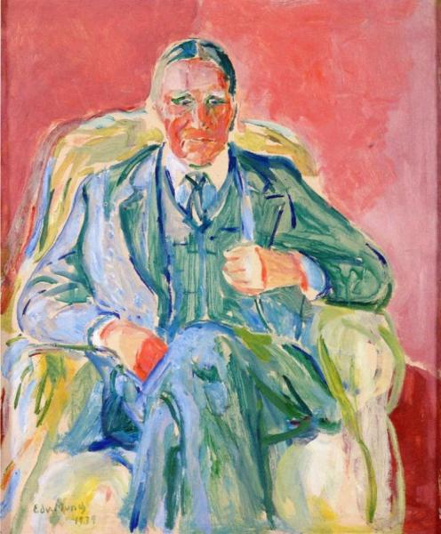 Henrik Bull by Edvard Munch