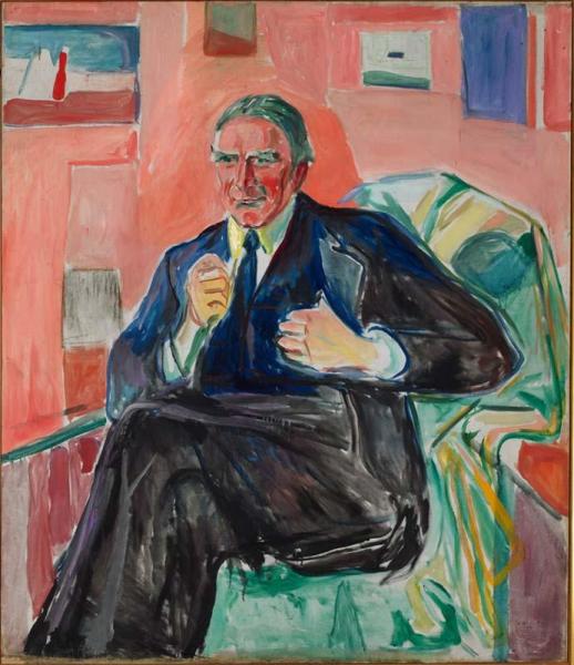 Henrik Bull by Edvard Munch Oil Painting Reproductions