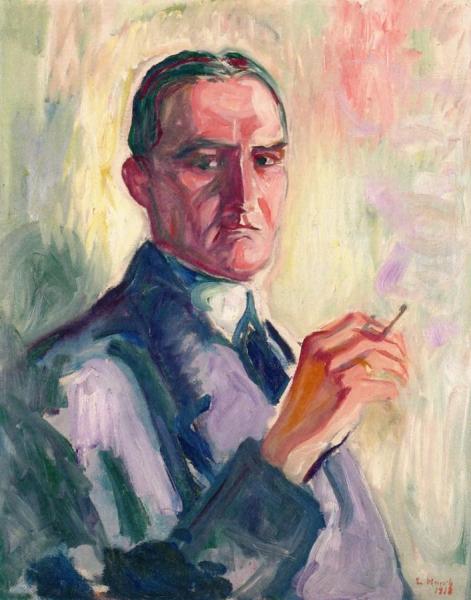 Hieronymus Heyerdahl by Edvard Munch