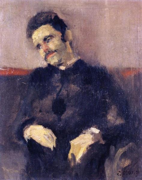 Hjalmar Borgstrøm by Edvard Munch