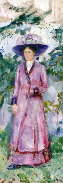 Ida Roede by Edvard Munch