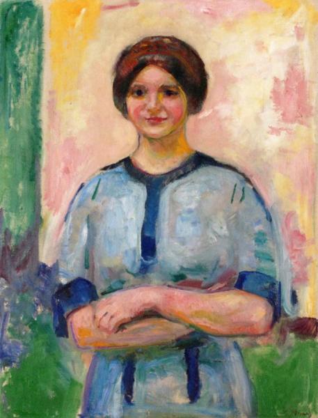 Ingeborg Kaurin by Edvard Munch Oil Painting Reproductions