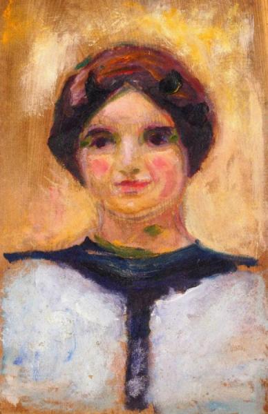 Ingeborg Kaurin by Edvard Munch