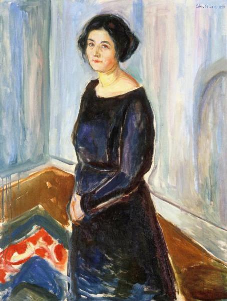 Inger Barth by Edvard Munch