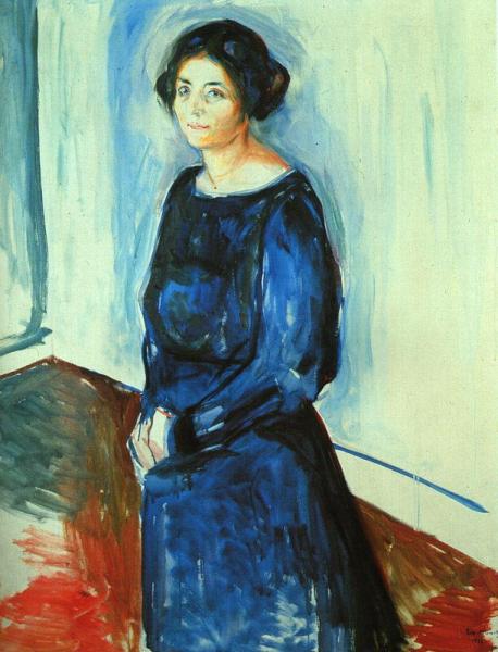 Inger Barth by Edvard Munch
