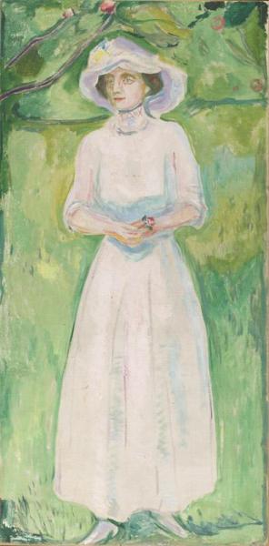 Irmgard Steinbarth by Edvard Munch
