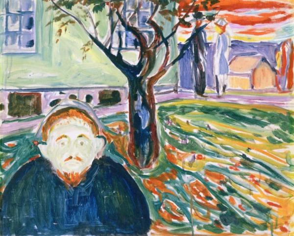 Jealousy In The Garden by Edvard Munch