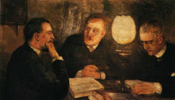 Jurisprudence by Edvard Munch