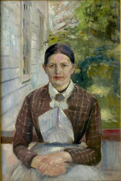 Karen Bjølstad by Edvard Munch