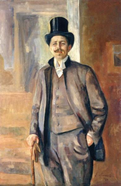 Karl Dørnberger by Edvard Munch