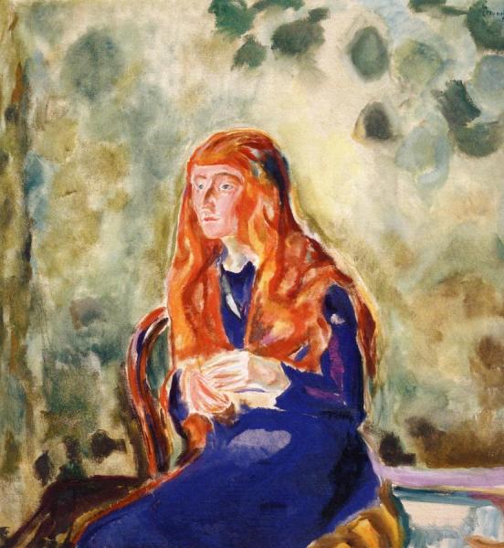 Käte Perls by Edvard Munch