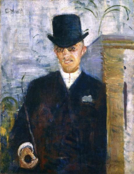 Klemens Stang by Edvard Munch