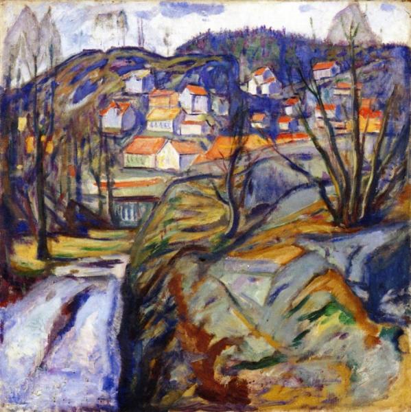 Kragerø In Spring by Edvard Munch