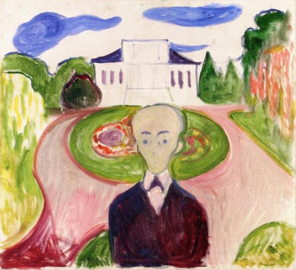 Landowner In The Park by Edvard Munch