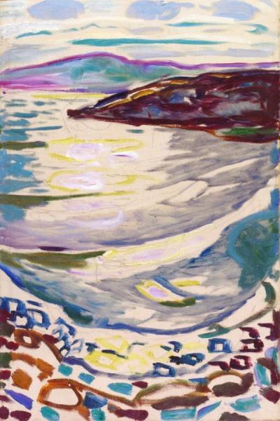 Landscape From Hvitsten by Edvard Munch