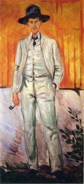 Ludvig Karsten by Edvard Munch