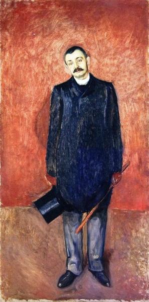 Ludvig Meyer by Edvard Munch Oil Painting Reproductions