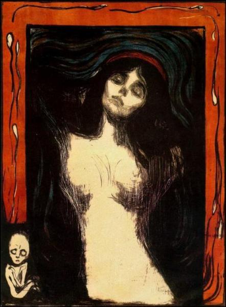 Madonna by Edvard Munch