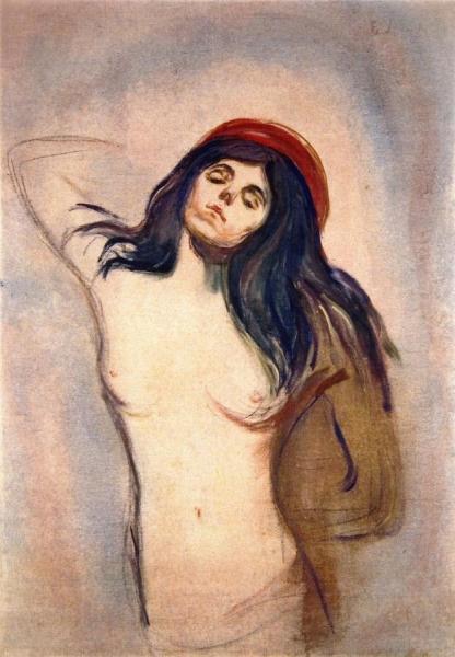 Madonna by Edvard Munch Oil Painting Reproductions