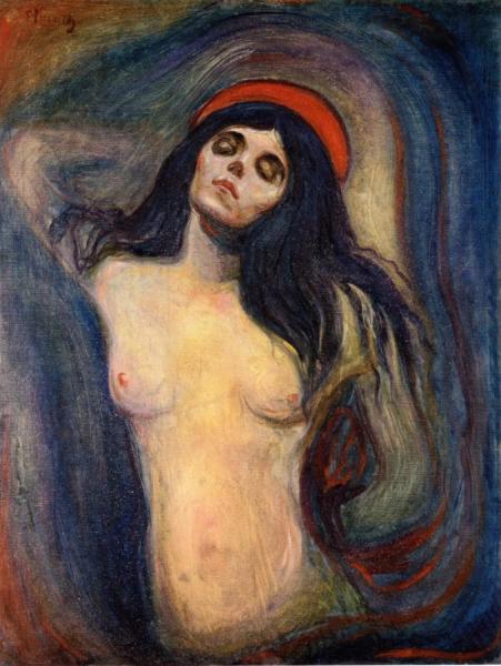 Madonna by Edvard Munch