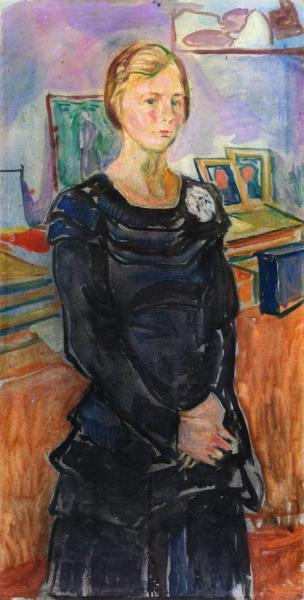 Maggie Torkildsen by Edvard Munch