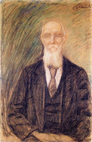 Male Portrait by Edvard Munch Oil Painting Reproductions