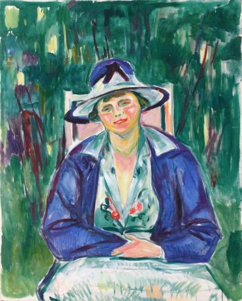 Maria Agatha Meier by Edvard Munch