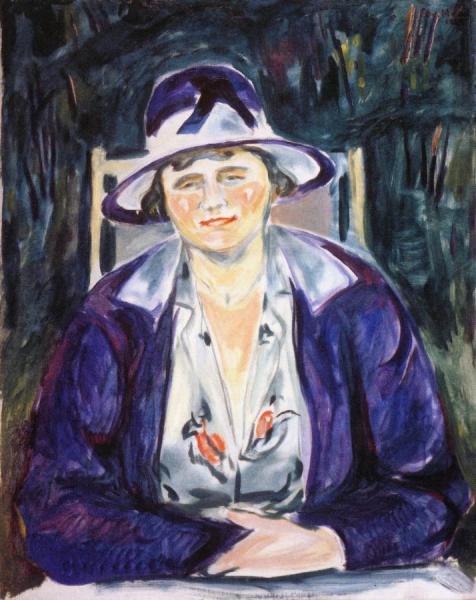 Maria Agatha Meier by Edvard Munch Oil Painting Reproductions
