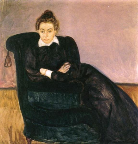 Marie Helene Holmboe by Edvard Munch