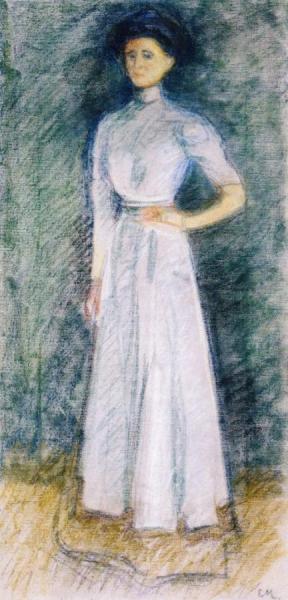 Marta Sandal by Edvard Munch