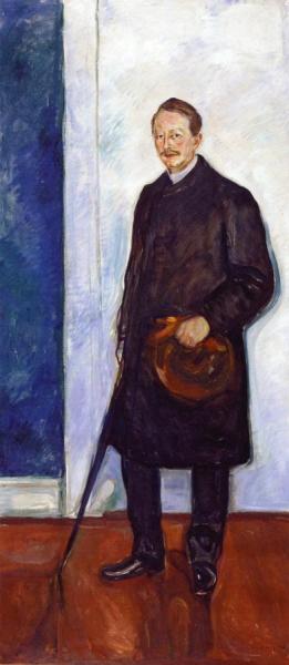Max Linde by Edvard Munch Oil Painting Reproductions