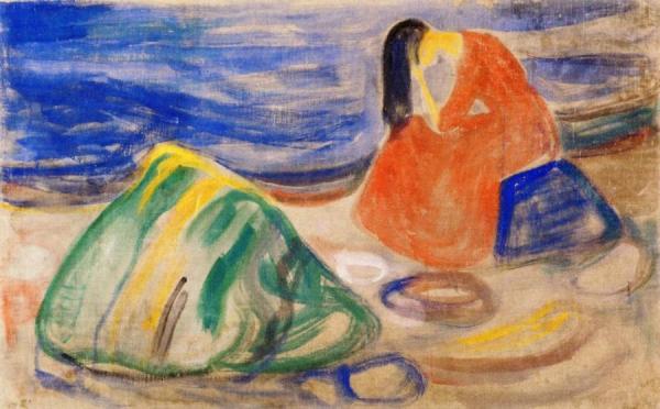 Melancholy by Edvard Munch