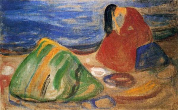 Melancholy by Edvard Munch
