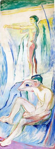 Men Turned Towards The Sun by Edvard Munch