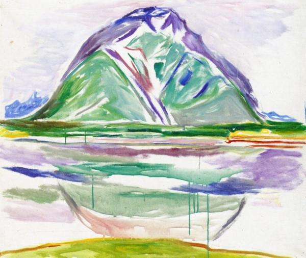 Mountains by Edvard Munch Oil Painting Reproductions