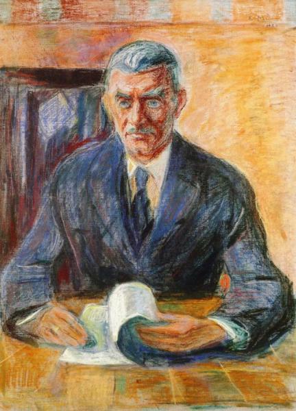 Nicolai Rygg by Edvard Munch Oil Painting Reproductions