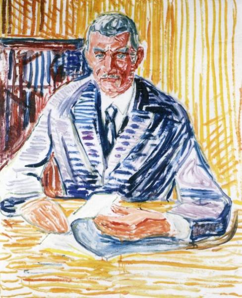 Nicolai Rygg by Edvard Munch