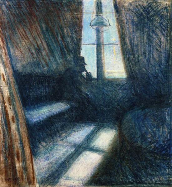 Night In Saint-cloud by Edvard Munch