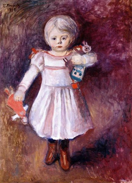 Nora Mengelberg by Edvard Munch