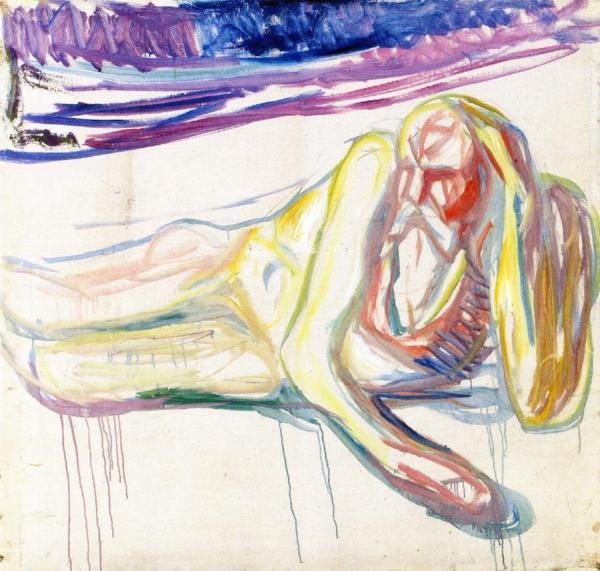 Old Man by Edvard Munch