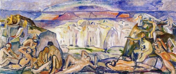 Peace And The Rainbow by Edvard Munch