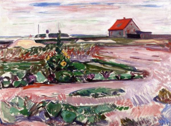 The Coast Near Lübeck by Edvard Munch