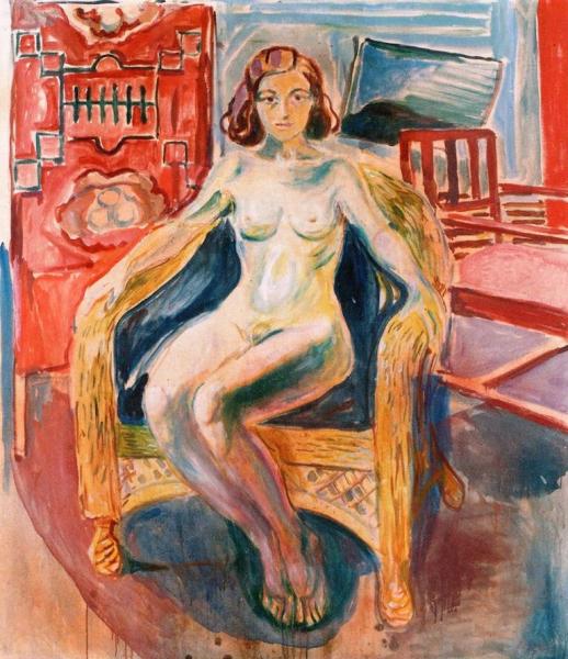 The Girl From Nordland by Edvard Munch