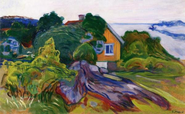 The House By The Fjord by Edvard Munch