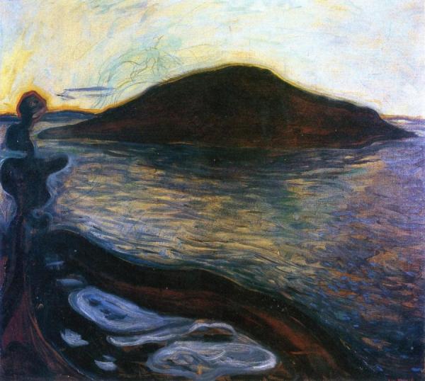 The Island by Edvard Munch