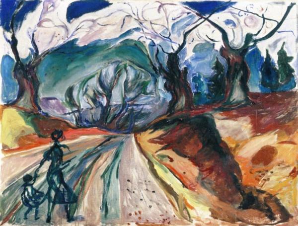 The Magic Forest by Edvard Munch