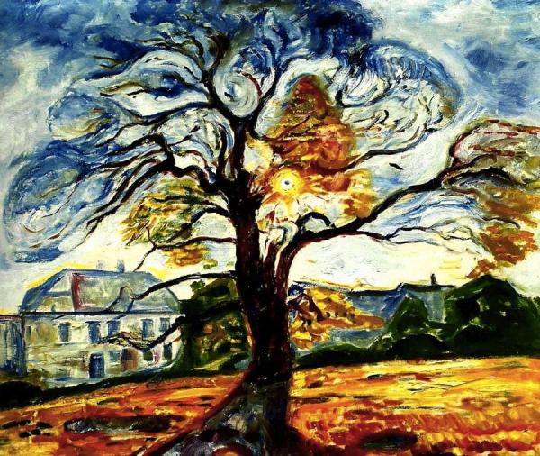 The Oak by Edvard Munch
