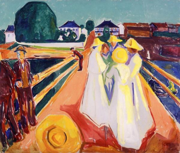 The Women On The Bridge by Edvard Munch